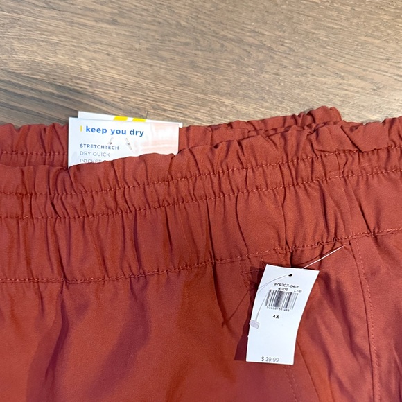 Old Navy Women’s  Rust Pants Stetchtech SZ 4X - Picture 2 of 3